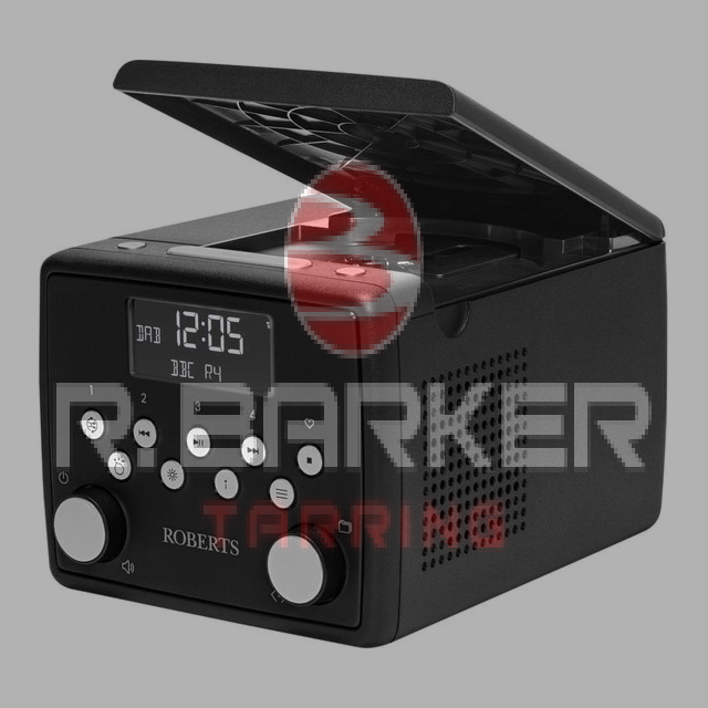 Roberts Sound 49 DAB+/FM Clock Radio with Bluetooth - Black