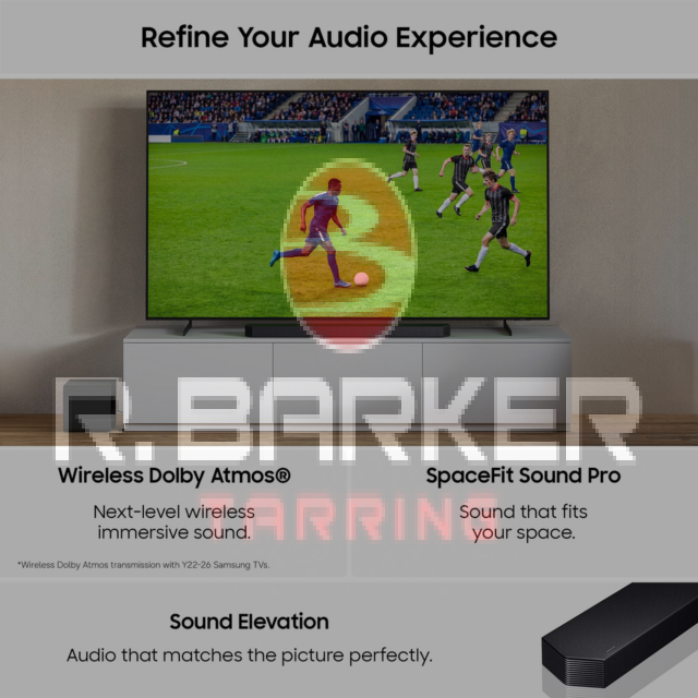 Samsung HW-Q930XU 9.1.4ch Wireless Soundbar Titan Black