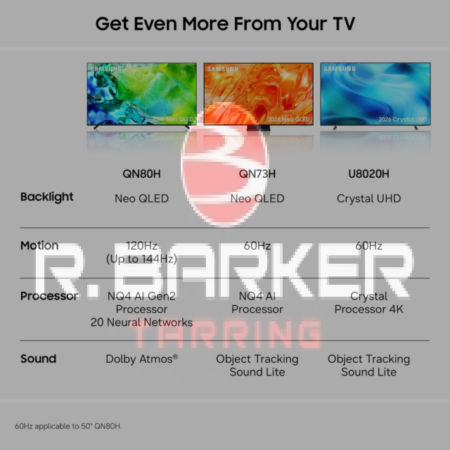 Samsung QE55QN73HAUXXU 55inch 4K Neo QLED Smart TV