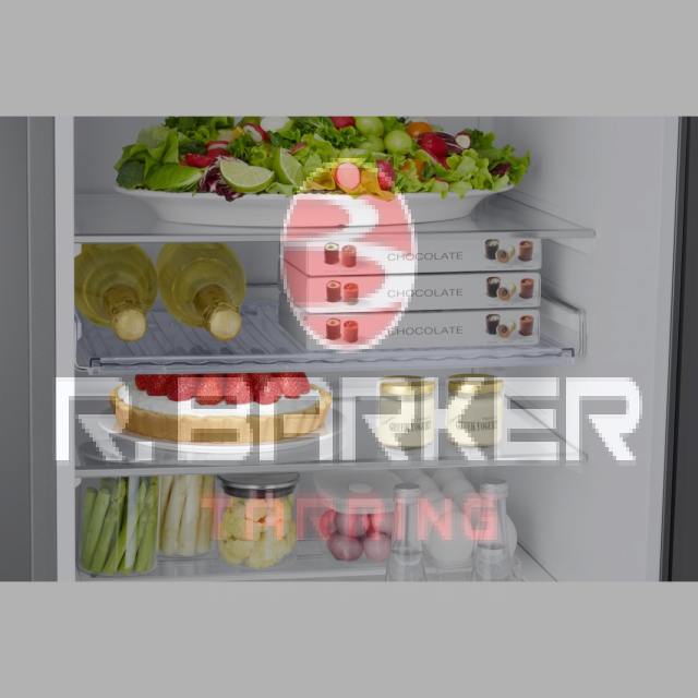 Samsung RB38C636DB1 Fridge Freezer - 59.5cm Black