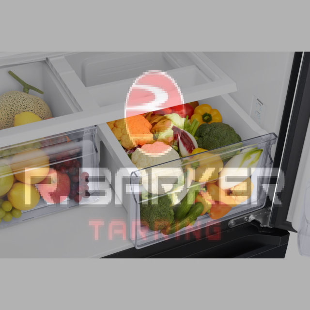 Samsung RF50C532EB1/EU 81.7cm American Fridge Freezer - Black