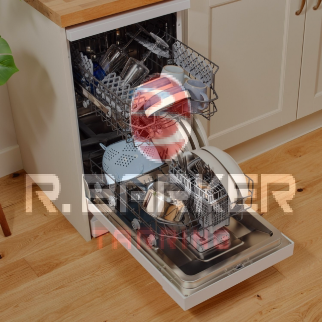 Sensis DWF0110SLEW Dishwasher - White - 10 Place Settings