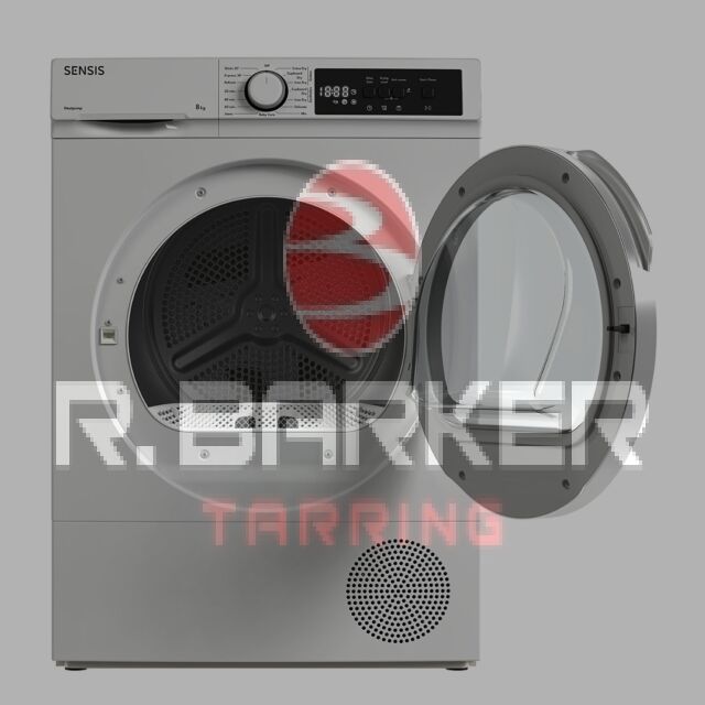 Sensis TDHF018A2W 8kg Heat Pump Tumble Dryer - White