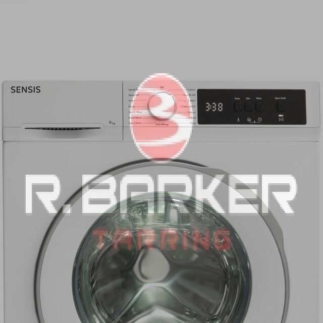 Sensis WMF01914AW 9kg 1400 Spin Washing Machine - White