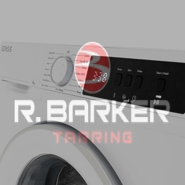 Sensis WMF01914AW 9kg 1400 Spin Washing Machine - White