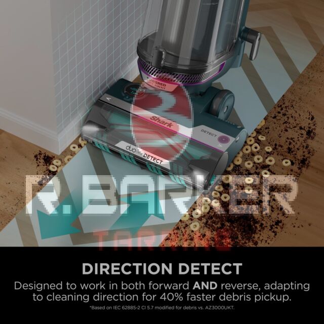 Shark AZ3900UKT PowerDetect Powered Lift-Away Upright Vacuum Cleaner - Dark Teal