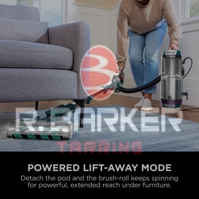 Shark AZ3900UKT PowerDetect Powered Lift-Away Upright Vacuum Cleaner - Dark Teal