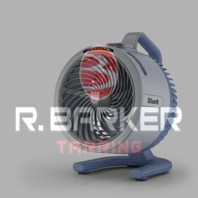 Shark FA050UKBL FlexBreeze TableMate Fan Glacier Blue