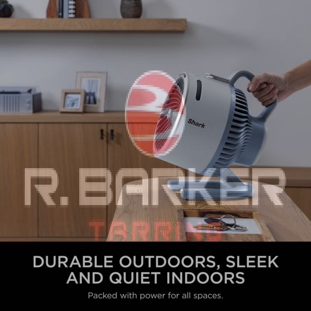 Shark FA050UKBL FlexBreeze TableMate Fan Glacier Blue
