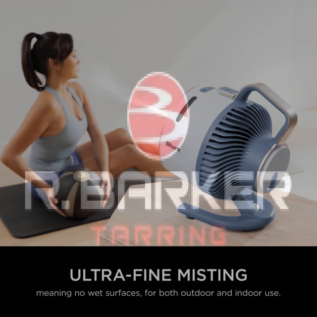 Shark FA050UKBL FlexBreeze TableMate Fan Glacier Blue