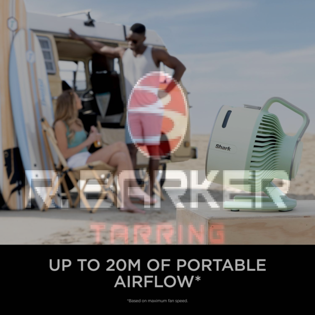 Shark FA050UKGN FlexBreeze TableMate Portable Fan