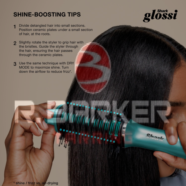 Shark HT302UKTL 2-in-1 Hot Tool and Air Glosser