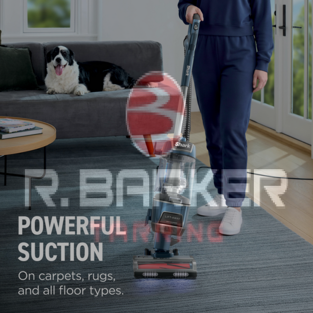 Shark LU250UKT Pet Vacuum with HEPA and Lift-Away Tech