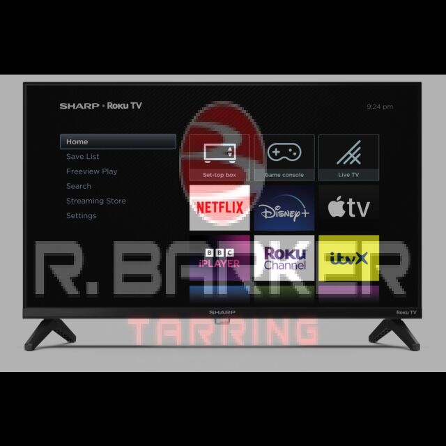 Sharp 1T-C24GD2225K 24inch HD Ready Frameless Smart Roku TV
