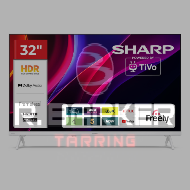 Sharp 1T-C32HE2245KW 32inch HD Ready TiVo Smart TV