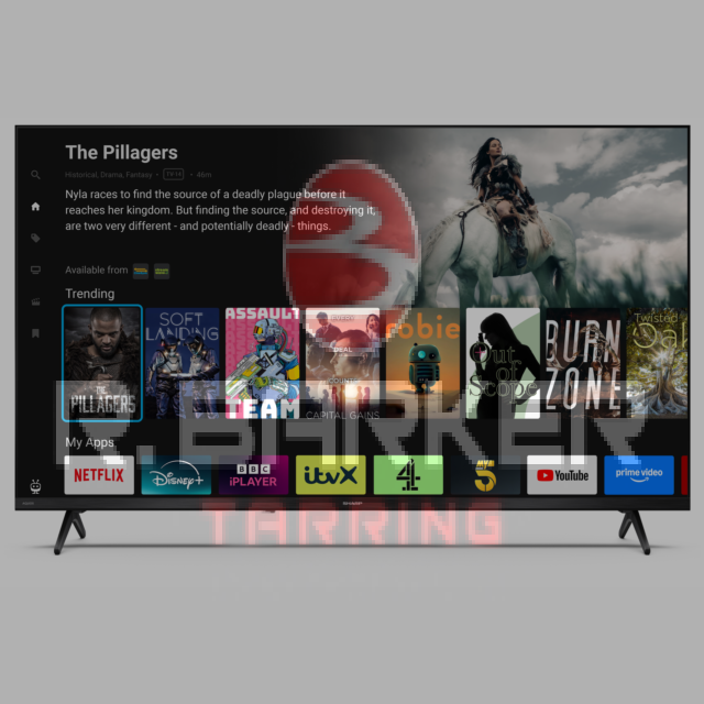 Sharp 2T-C40HE2245KB FHD TV in black