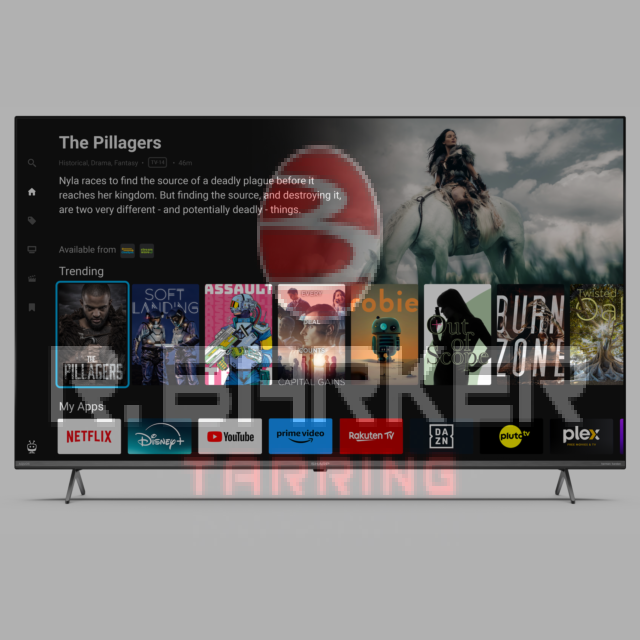 Sharp 4T-C50GM6245KS 50inch 4K UHD Quantum Dot Frameless Smart TiVo TV