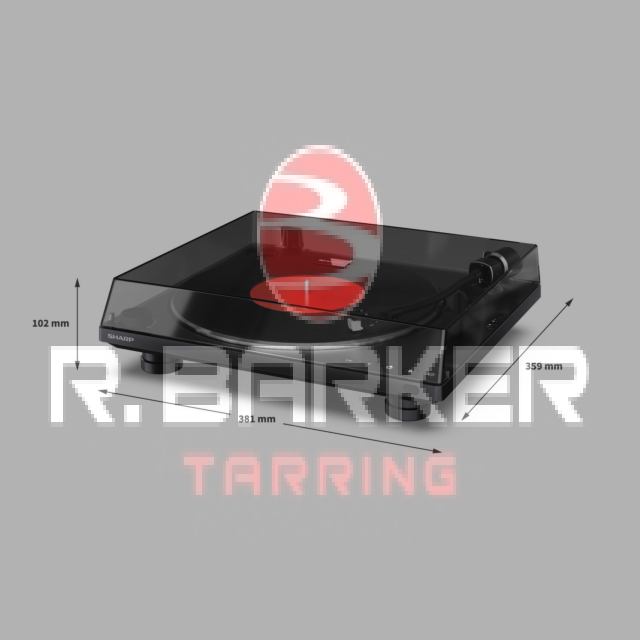 Sharp RP-TT100 Turntable - Bluetooth Technology Included