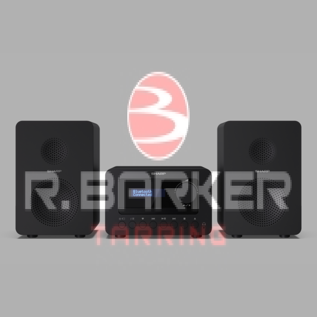 Sharp XL-B520D DAB+ Hi-Fi Micro System  - Black