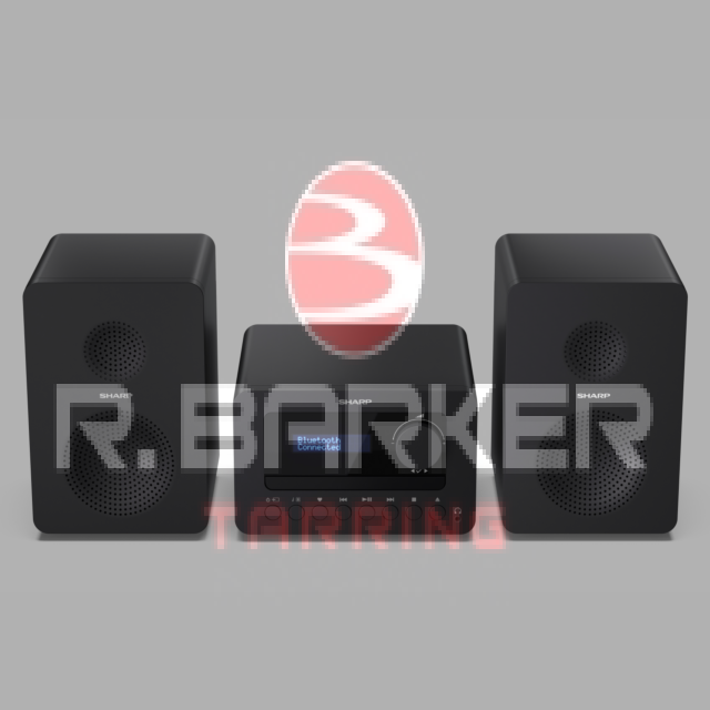 Sharp XL-B520D DAB+ Hi-Fi Micro System  - Black