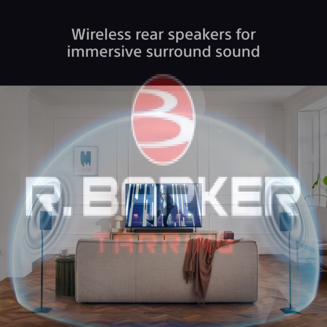 Sony SARS8.CEJ Home Theatre / Wireless Rear Speakers - Black