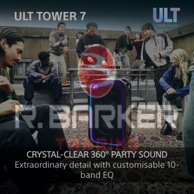 Sony SRSULT700.CEL Wireless ULT Tower Party Speaker Black