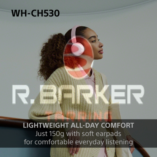 Sony WH-CH530W.CE7 Wireless Over Ear Headphones White