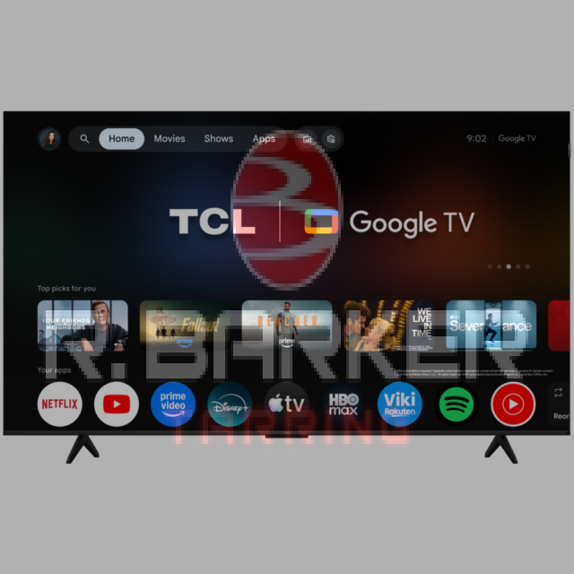 TCL 65P7L-UK 65 inch 4K HDR QLED Google TV