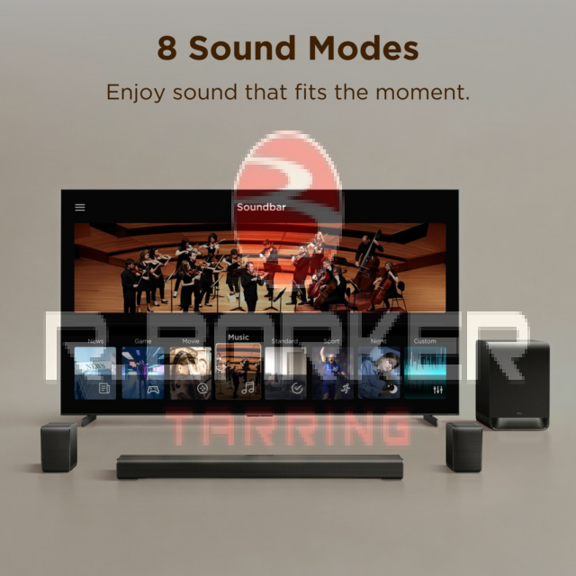 TCL S65K-UK 5.1Ch Dolby Atmos Soundbar with Subwoofer