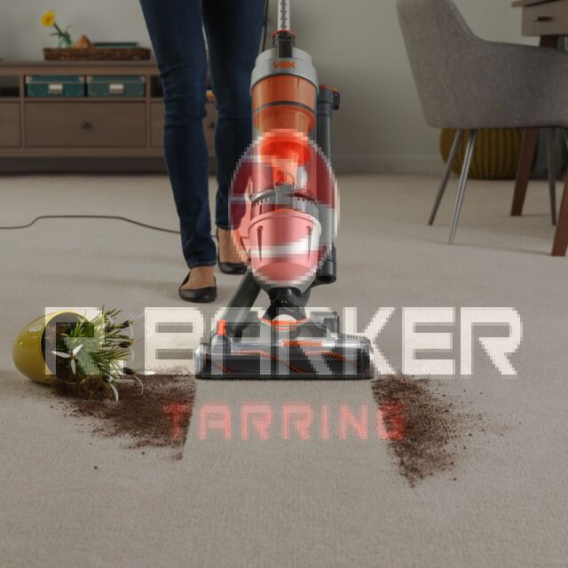 VAX U85-AS-Be Upright Corded Bagless Vacuum - Orange/Grey