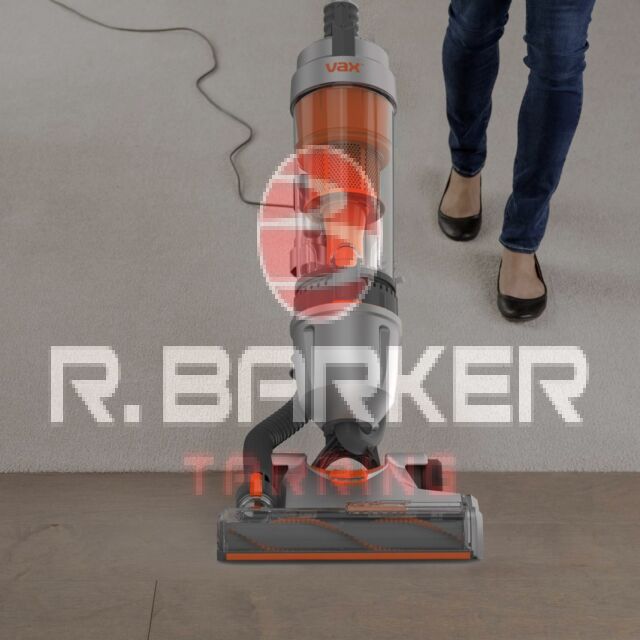 VAX U85-AS-Be Upright Corded Bagless Vacuum - Orange/Grey