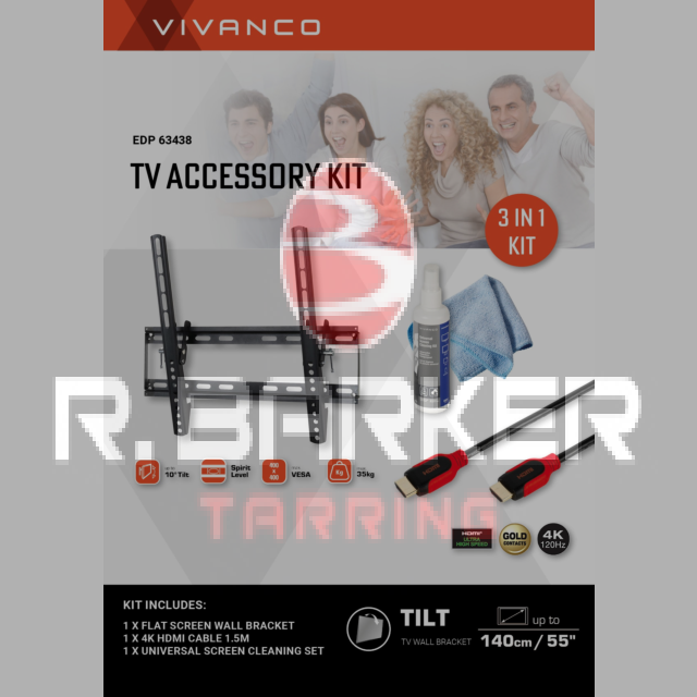 Vivanco 63438 TV Accessories Kit
