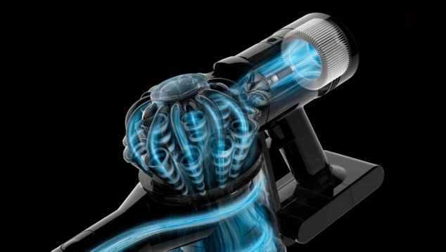 Powerful Dyson suction.